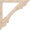 Ekena Millwork Olympic Traditional Smooth Bracket, Douglas Fir, 3 1/2"W x 46"D x 46"H BKT04X46X46OLY01SDF - alternate 4